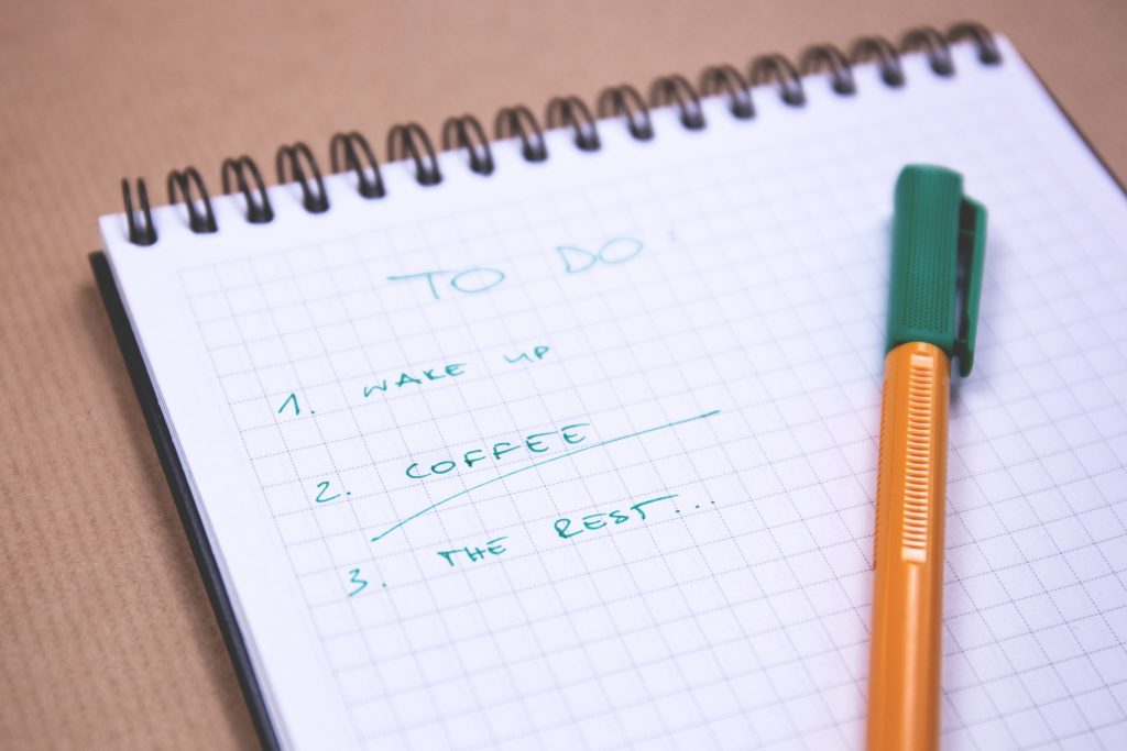 To-do List (Photo by freestocks.org from Pexels)
